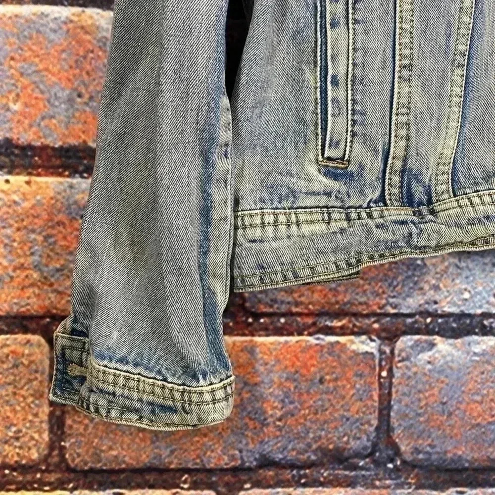 Articles of Society Los Angeles Women’s Sherpa Denim Jacket - Picture 5 of 8